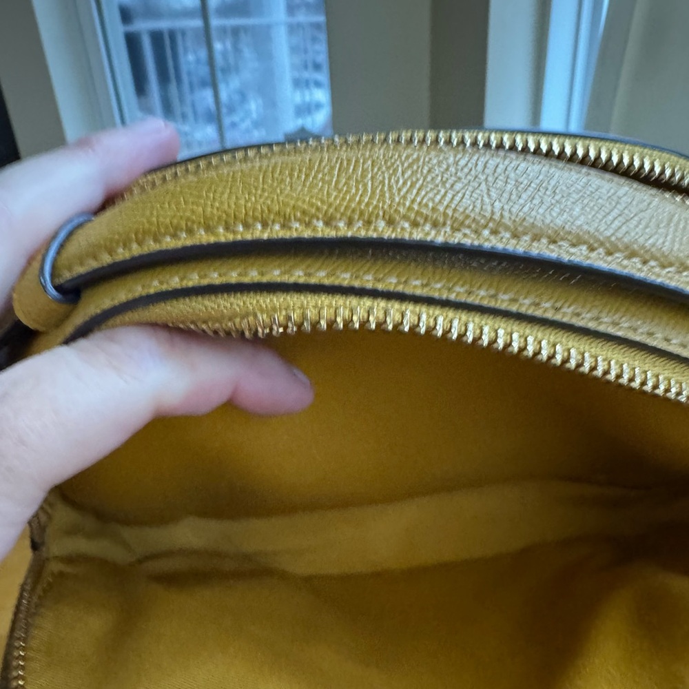 Coach Mustard Crossbody Bag - Picture 10 of 15